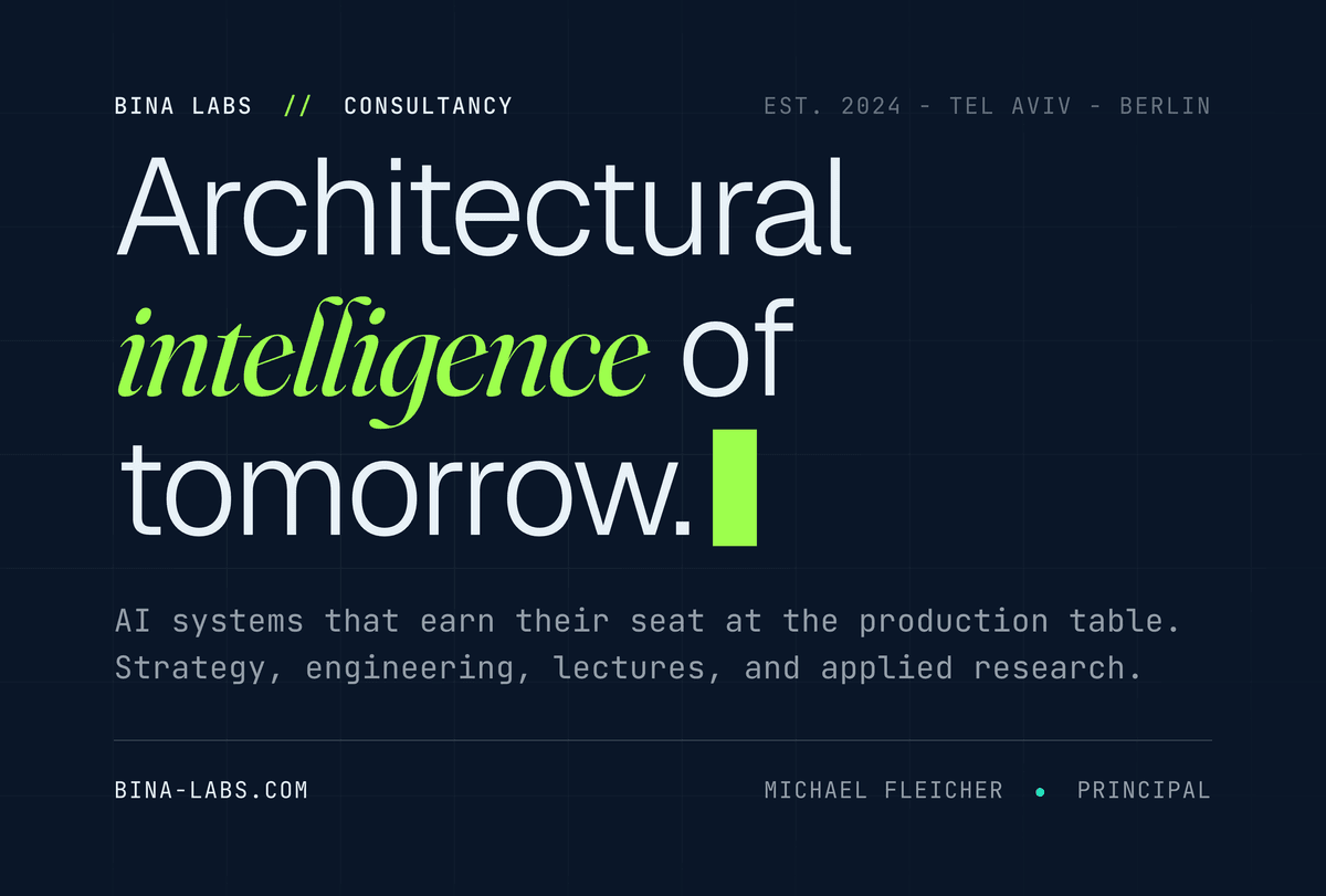 Bina Labs - Architectural Intelligence of Tomorrow